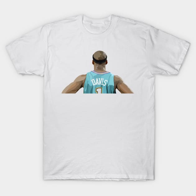 Baron Davis of the New Orleans Hornets T-Shirt by ActualFactual